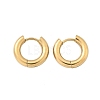 Ion Plating(IP) 304 Stainless Steel Huggie Hoop Earrings EJEW-F111-14mm-G-2