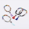 Chakra Jewelry BJEW-JB03524-1