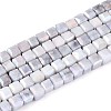 Anti-Tarnish Electroplate Glass Beads Strands X-GLAA-T025-4mm-10A-1