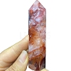 Tower Natural Ferruginous Quartz Healing Stone Wands PW-WG58986-01-5