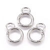 Alloy Key Clasps PALLOY-WH0058-01P-1