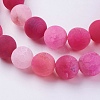 Natural Weathered Agate Beads Strands X-G-G589-10mm-10-3