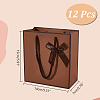 Rectangle Paper Gift Storage Bags with Handle CARB-WH0017-13C-2