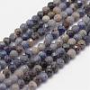 Natural Sapphire Gemstone Beads Strands G-K182-2mm-22A-1