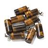 Natural Tiger Eye Pendants G-B127-17P-01-1