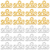 100Pcs 2 Colors Zinc Alloy Pendants FIND-SP0005-26-1