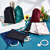 HOBBIESAY 24Pcs 6 Colors Velvet Jewelry Drawstring Bags TP-HY0001-05B-4