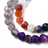 Natural & Synthetic Mixed Gemstone Beads Strands G-D080-A01-02-04-3