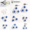 304 Stainless Steel Stud Earring Findings STAS-PH0018-68P-4