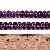 Crackle Transparent Glass Beads Strands GLAA-N074-02A-05-4