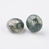 Natural Indian Agate European Beads X-G-G740-14x8mm-11-2