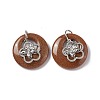 Synthetic Goldstone Pendants G-P484-01P-02-3