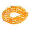 Handmade Millefiori Glass Bead Strands LAMP-N029-017A-05-2