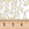 Full Rainbow Plated Transparent Electroplate Glass Beads EGLA-M030-02A-FR04-3