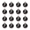 Platinum Plated Alloy Charms ENAM-S118-02F-P-2