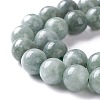 Natural White Jade Imitation Burmese Jade Beads Strands X-G-I299-F09-8mm-3