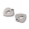 201 Stainless Steel Charms STAS-K217-67-2
