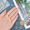 36Pcs 3 Style 304 Stainless Steel Open Jump Rings STAS-UN0027-84-3