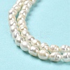 Natural Cultured Freshwater Pearl Beads Strands PEAR-E016-170-4