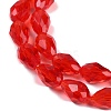 Transparent Glass Beads Strands EGLA-N013-T10mm-D12-3