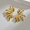 304 Stainless Steel Stud Earrings for Women EJEW-M095-03G-5