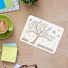 PET Hollow out Drawing Painting Stencils Sets for Kids Teen Boys Girls DIY-WH0172-454-3