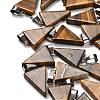 Natural Tiger Eye Pendants G-B127-04P-09-1