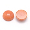 Natural Red Aventurine Cabochons G-P393-R48-4MM-2