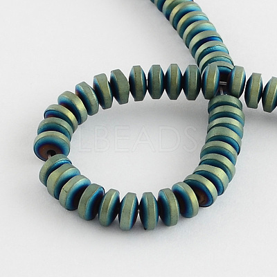 Electroplate Non-magnetic Synthetic Hematite Beads Strands G-R210-02-1