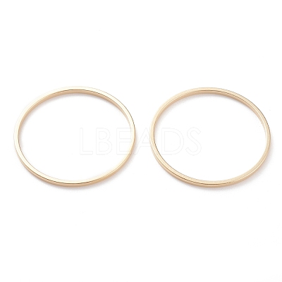 Brass Linking Rings KK-Y003-03I-G-1