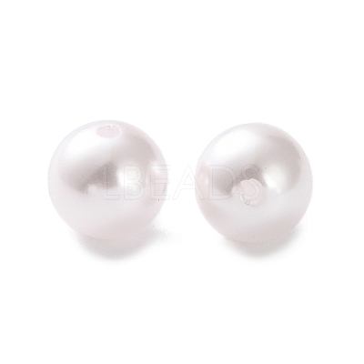 Plastic Imitation Pearl Beads FIND-M059-01C-08-1