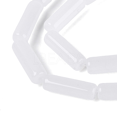 Imitation Jade Glass Beads Strands GLAA-N070-01A-B01-1