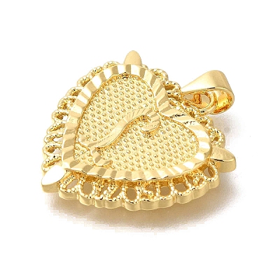 Rack Plating Brass Pendants KK-I722-09G-L-1