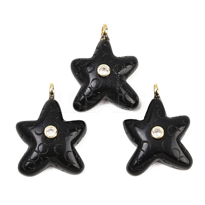 Natural Obsidian Pendants G-H353-01G-03-1