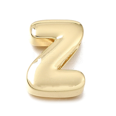 Brass Slide Charms KK-E802-33G-Z-1