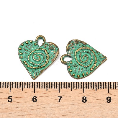 Tibetan Style Alloy Pendants FIND-I073-01K-1