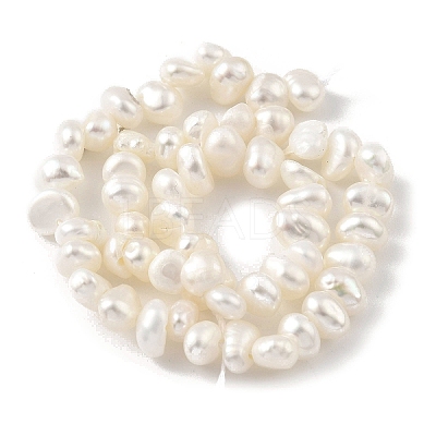 Natural Cultured Freshwater Pearl Beads Strands PEAR-A006-02A-1