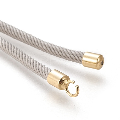 Nylon Twisted Cord Bracelet Making MAK-M025-147-1