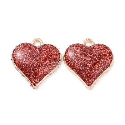 Alloy Enamel Pendants PALLOY-D015-03B-1