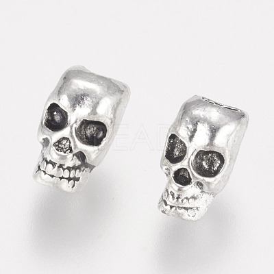 Alloy European Beads X-PALLOY-S079-035AS-1