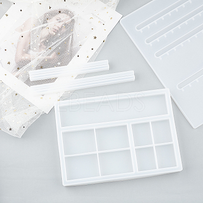 DIY Display Stand Silicone Molds Kits DIY-FG0001-63-1