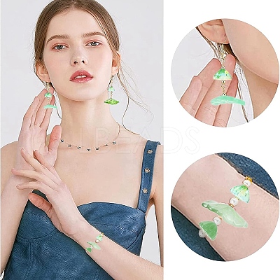 60Pcs 6 Styles Transparent Glass Beads GLAA-YW0005-58-1