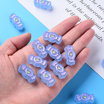 Transparent Acrylic Beads LS-MACR-S374-05B-04-1