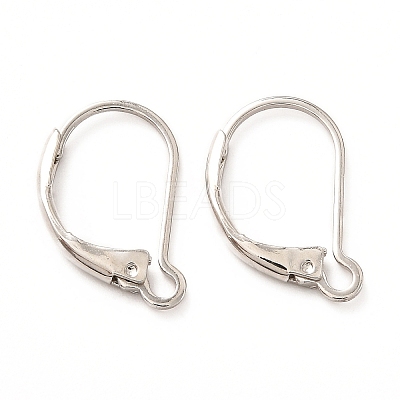 Brass Leverback Earring Findings LS-X-KK-F828-03P-1
