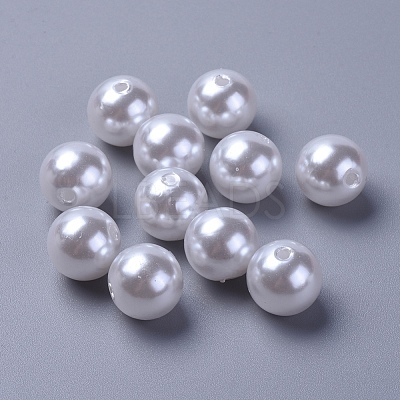 Imitated Pearl Acrylic Beads PACR-14D-1-1-1