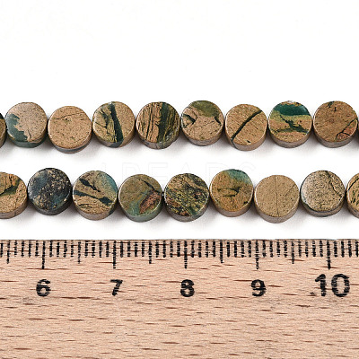 Natural Verdite Stone Beads Strands G-N346-06A-03-1