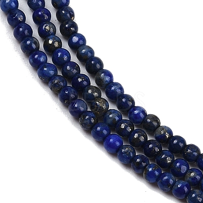 Natural Lapis Lazuli Beads Strands G-RM250101-B37-1