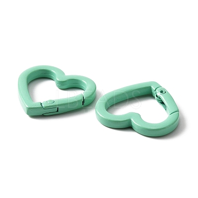 Zinc Alloy Spring Gate Rings FIND-WH0036-28B-1