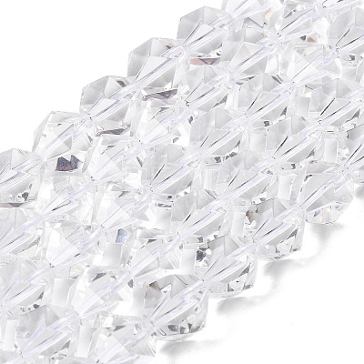 Synthetic Quartz Crystal Beads Strands G-Z119-A42-03-1