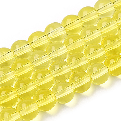 Transparent Glass Beads Strands LS-GLAA-T032-T6mm-12-1